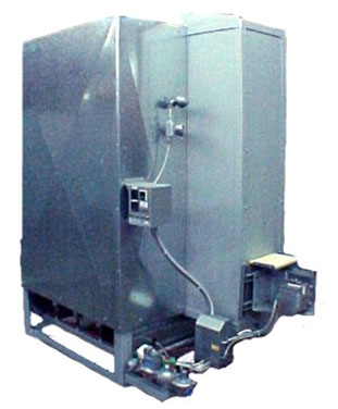 Image Kiln showing Oxygen Probe