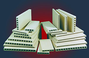 Image Cordierite Hollow Core Kiln Shelves