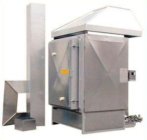 Image showing Kiln with Venting Kit not assembled